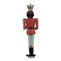 Clayre & Eef Christmas Decoration Nutcracker 37 cm Red Green Iron