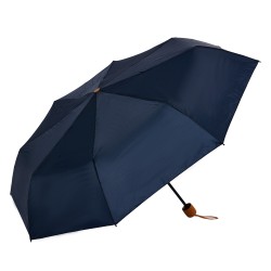 Clayre & Eef Faltbarer Regenschirm 60 cm Blau Synthetisch