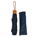 Clayre & Eef Opvouwbare Paraplu 56 cm Blauw Synthetisch