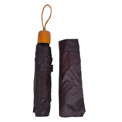 Clayre & Eef Faltbarer Regenschirm 60 cm Violett Synthetisch