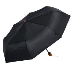 Clayre & Eef Paraplu Pliable 60 cm Noir Synthétique
