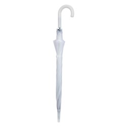 Clayre & Eef Parapluie pour adultes 56 cm Blanc Synthétique