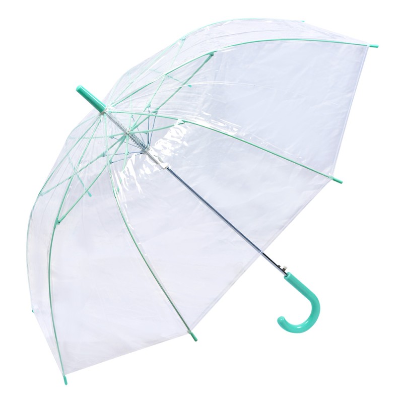 Clayre & Eef Adult Umbrella 82 cm Transparent Plastic