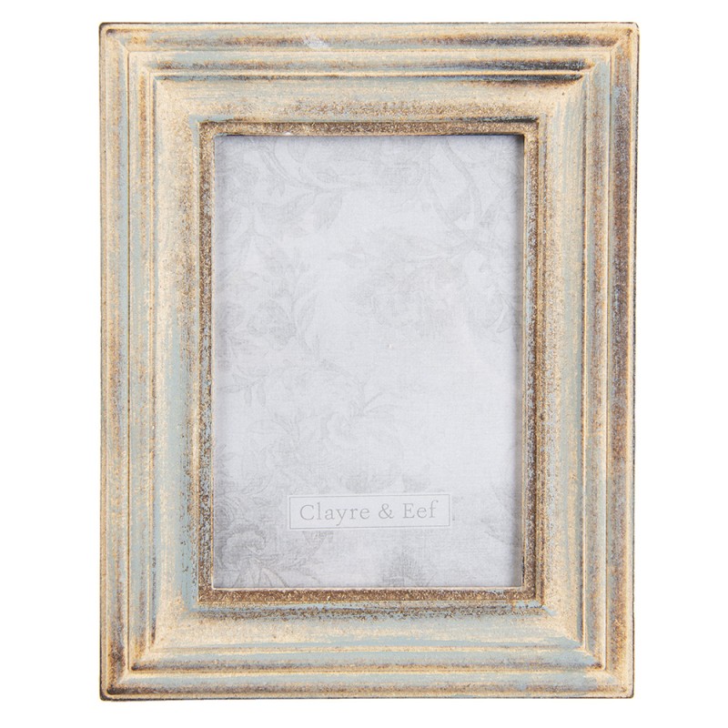 Clayre & Eef Cadre photo 13x18 cm Marron Bois Rectangle