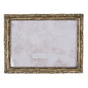 Clayre & Eef Photo Frame 13x18 cm Gold colored Plastic Rectangle