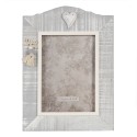 Clayre & Eef Photo Frame 13x18 cm Grey MDF Rectangle