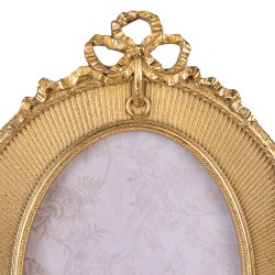 Clayre & Eef Photo Frame 13x18 cm Gold colored Plastic