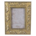 Clayre & Eef Bilderrahmen 10x15 cm Goldfarbig Kunststoff