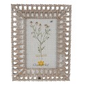 Clayre & Eef Bilderrahmen 10x15 cm Beige Kunststoff