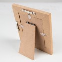 Clayre & Eef Fotolijst  7x10 cm Bruin Wit MDF Rechthoek