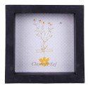 Clayre & Eef Photo Frame 10x10 cm Black MDF Square