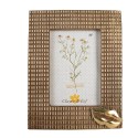 Clayre & Eef Bilderrahmen 10x15 cm Goldfarbig Kunststoff Glas