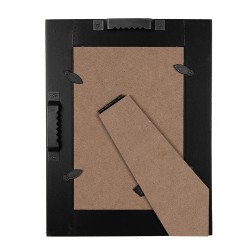 Clayre & Eef Bilderrahmen 10x15 cm Schwarz Braun Holzprodukt Rechteck