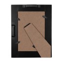 Clayre & Eef Cornice per foto 13x18 cm Nero Marrone  Prodotto in legno Rettangolo