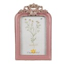 Clayre & Eef Photo Frame 13x18 cm Pink Plastic Glass