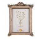 Clayre & Eef Photo Frame 13x18 cm Gold colored Plastic Glass