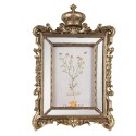 Clayre & Eef Photo Frame 13x18 cm Gold colored Plastic Glass