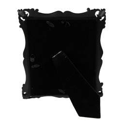 Clayre & Eef Photo Frame 13x18 cm Black Plastic Glass