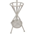 Clayre & Eef Freestanding Coat Rack 180 cm White Iron