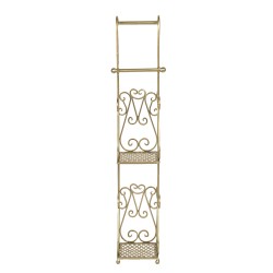 Clayre & Eef WC-Rollenhalter 97 cm Goldfarbig Eisen Rechteck