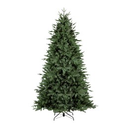 Clayre & Eef Sapin de Noël Ø 119x210 cm Vert Plastique