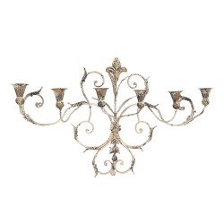 Clayre & Eef Wall Sconce 82x15x48 cm Beige Iron