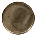 Clayre & Eef Bijzettafel  Ø 69x52 cm Goudkleurig Aluminium Rond