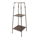 Clayre & Eef Scaffale 39x39x105 cm Marrone Ferro Quadrato