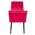 Clayre & Eef Banc 2-Zits Rouge Textile