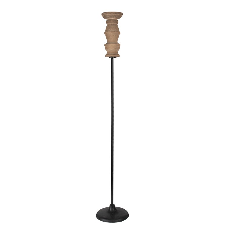 Clayre & Eef Chandelier 88 cm Noir Marron Bois Fer