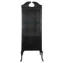 Clayre & Eef Display Cabinet 68x43x181 cm Black Iron Glass