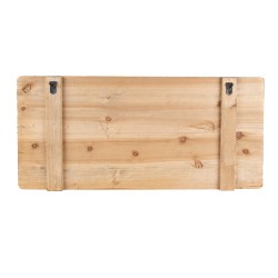 Clayre & Eef Wandrek  58x11x28 cm Bruin Hout Metaal