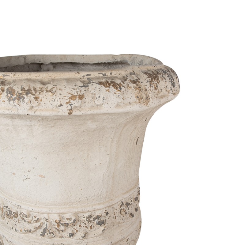 Clayre & Eef Planter Ø 46x68 cm Beige Ceramic material