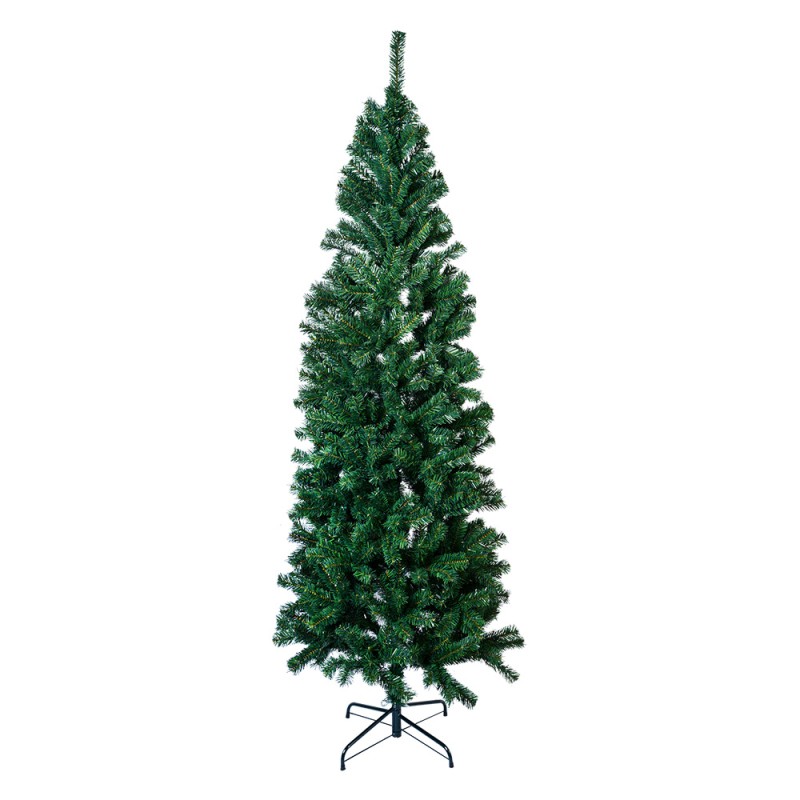 Clayre & Eef Sapin de Noël 210 cm Vert Plastique