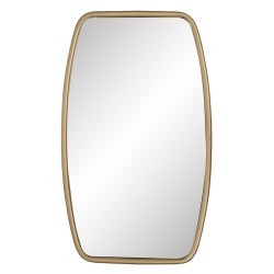 Clayre & Eef Mirror 35x60 cm Gold colored Wood Rectangle