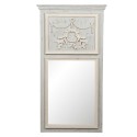 Clayre & Eef Mirror 65x120 cm Grey Wood Rectangle