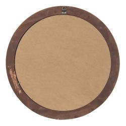 Clayre & Eef Miroir Ø 59 cm Couleur or Bois