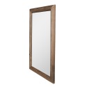 Clayre & Eef Specchio 38x58 cm Marrone Legno Vetro Rettangolo