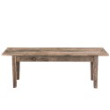 Clayre & Eef Banc 120x28x43 cm Marron Bois