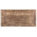 Clayre & Eef Tavolo da pranzo 180x90x82 cm Marrone Legno  Rettangolo