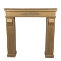 Clayre & Eef Fireplace Surround 100x22x99 cm Gold colored Wood Rectangle