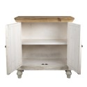 Clayre & Eef Credenza 91x38x100 cm Bianco Marrone  Legno