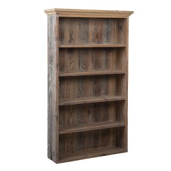 Clayre & Eef Wandkast  61x16x100 cm Bruin Hout Rechthoek