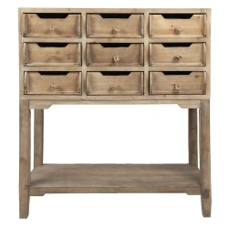 Clayre & Eef Chest of Drawers 80x35x90 cm Brown Wood Rectangle