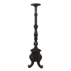 Clayre & Eef Chandelier 163 cm Noir Bois