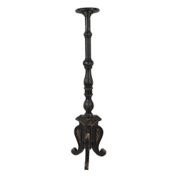 Clayre & Eef Candelabro 163 cm Nero Legno