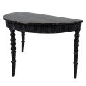 Clayre & Eef Side Table 120x60x80 cm Black Wood