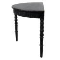 Clayre & Eef Side Table 120x60x80 cm Black Wood