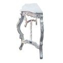 Clayre & Eef Sidetable  170x52x82 cm Wit Hout