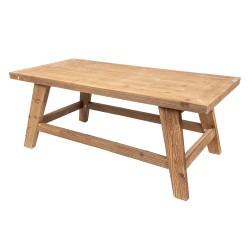 Clayre & Eef Table basse 120x60x48 cm Marron Bois